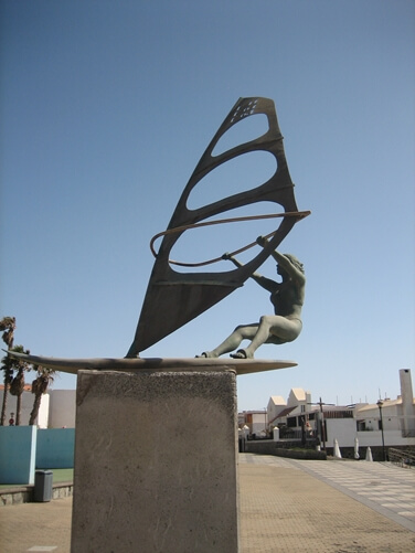 Windsurf Statue Gran Canaria